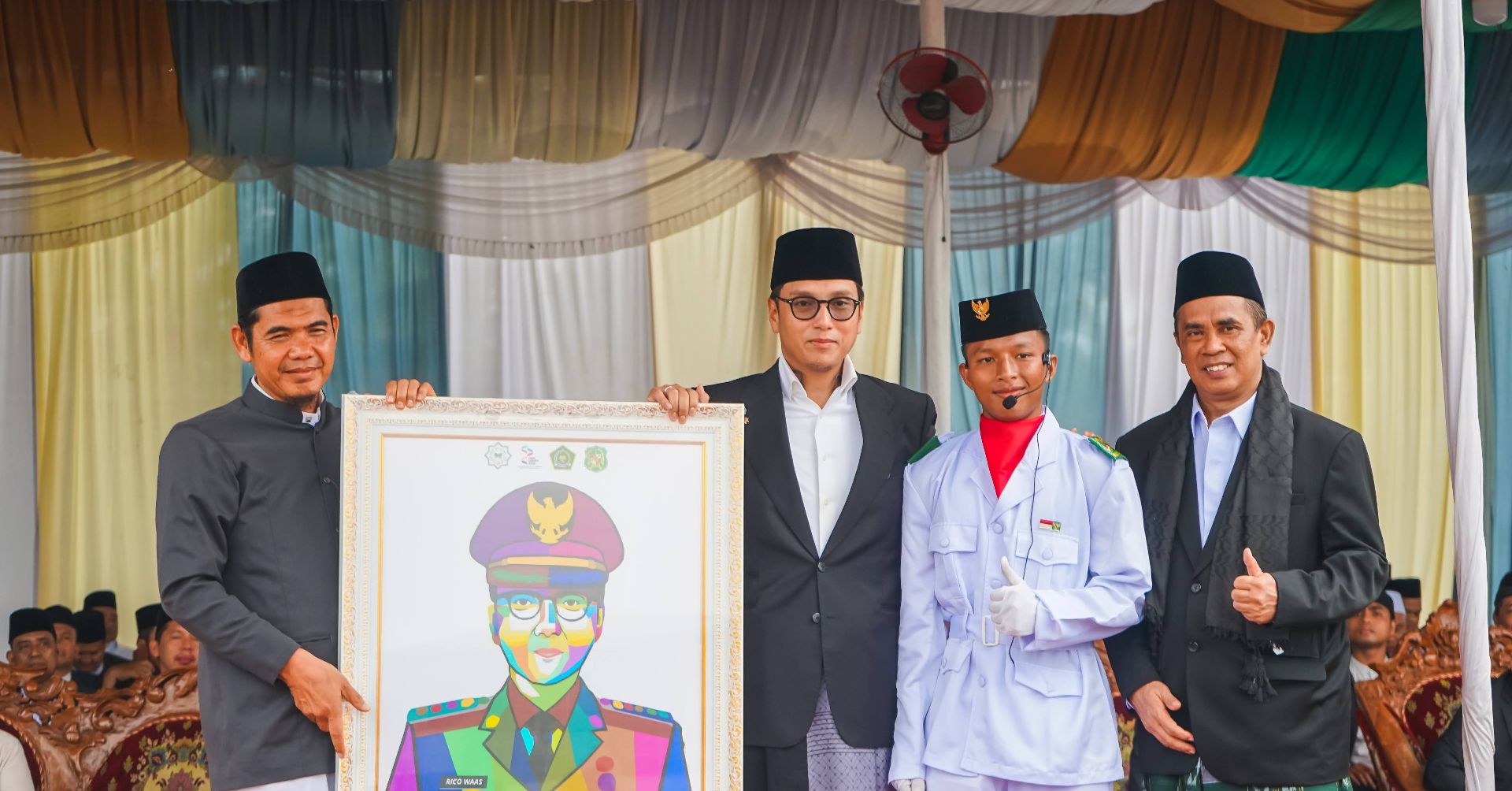 Upacara Hari Santri Nasional 2025 Kota Medan di Pondok Pesantren Tahfiz Ibnu Aqil Medan